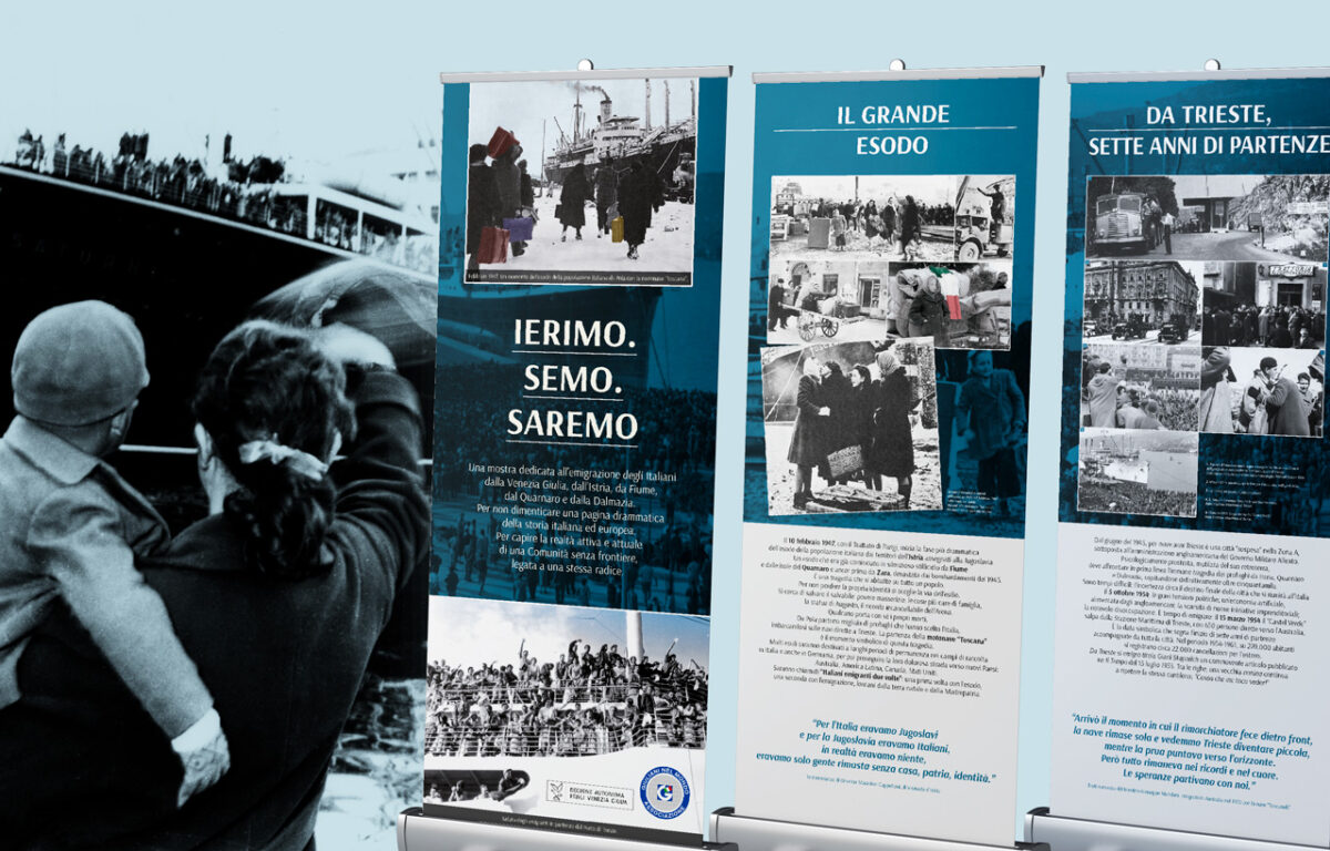 Associazione Giuliani nel Mondo. <i>Ierimo. Semo. Saremo </i>